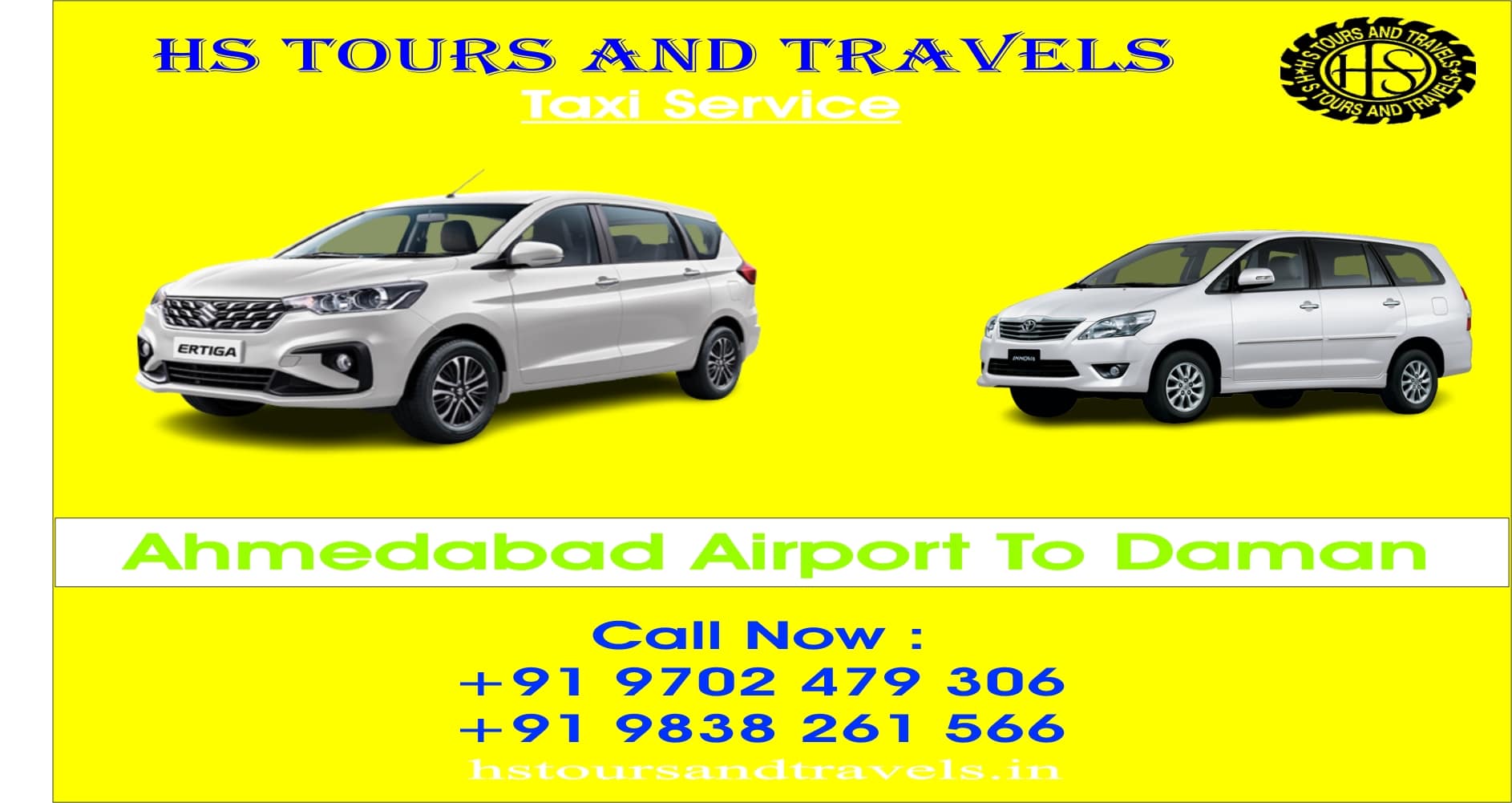 Ahmedabad Airport To Daman Cab Services